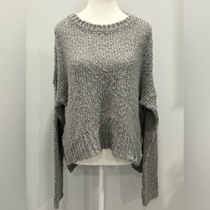 Kimchi Blue Lose Knit Grey Sweater Size M Urban Outfitters Fall Winter Baggy Sz